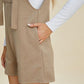 Double Take Textured Shortalls Plus Size Shortalls