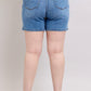 Judy Blue Full Size 2 Button Denim Shorts with Pockets Plus Size Denim Shorts