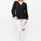 And The Why Polka Dot Ruffle Detailed Blouse Top - DAVERRI FASHIONS