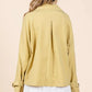 Mittoshop Double Breasted Long Sleeve Trench Coat Jacket