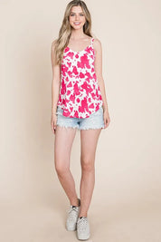 BOMBOM Animal Print Cami | Daverri Fashions