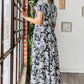 Mittoshop Tropical Print Top and Skirt Set Outfit Sets