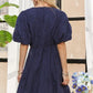 ADORA Puff Sleeve Floral Dress Mini Dresses