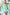 HOPELY Star Pattern Oversized Waffle T-Shirt Light Green T-Shirts