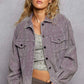 POL Button Down Corduroy Trucker Jacket Jackets