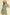 Annie Wear Abstract Printed Frill Sleeve Shirt Mini Dress GREEN