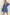 ADORA Batwing Sleeves Floral Dress