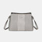 David Jones PU Leather Crossbody Bag - DAVERRI FASHIONS