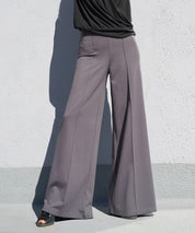 Bamboo Wide Leg Ponte Pants Pants