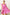 BiBi Leopard Cap Sleeve Tiered Mini Dress Pink Fuchsia Mini Dresses