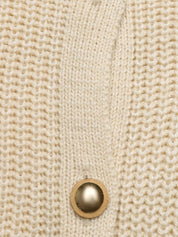 Bow Button Up Long Sleeve Cardigan | Cardigans Daverri Fashions