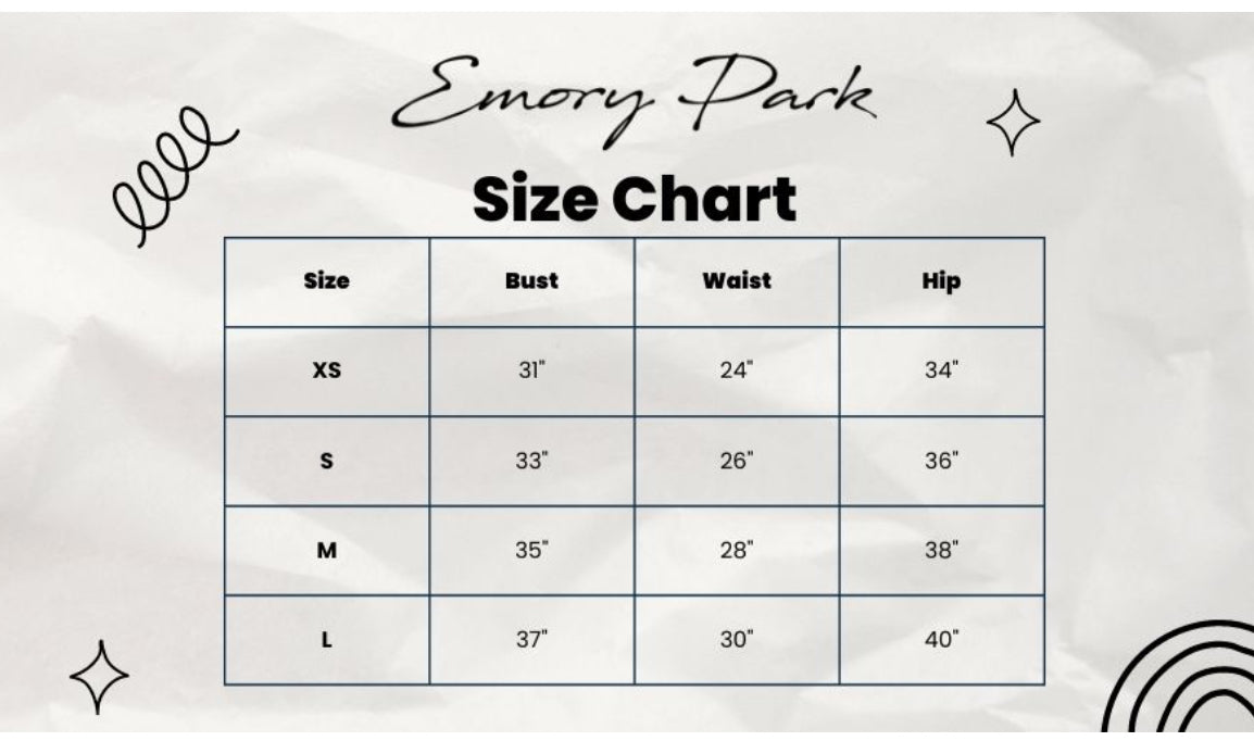 Emory Park Low Rise Embossed Faux Leather Mini Skirt Size Chart Guide