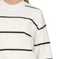 Zenana Round Neck Stripe Sweater Sweaters
