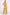 Mittoshop Ruffled Smocked Floral Halter Neck Maxi Dress Tangerine