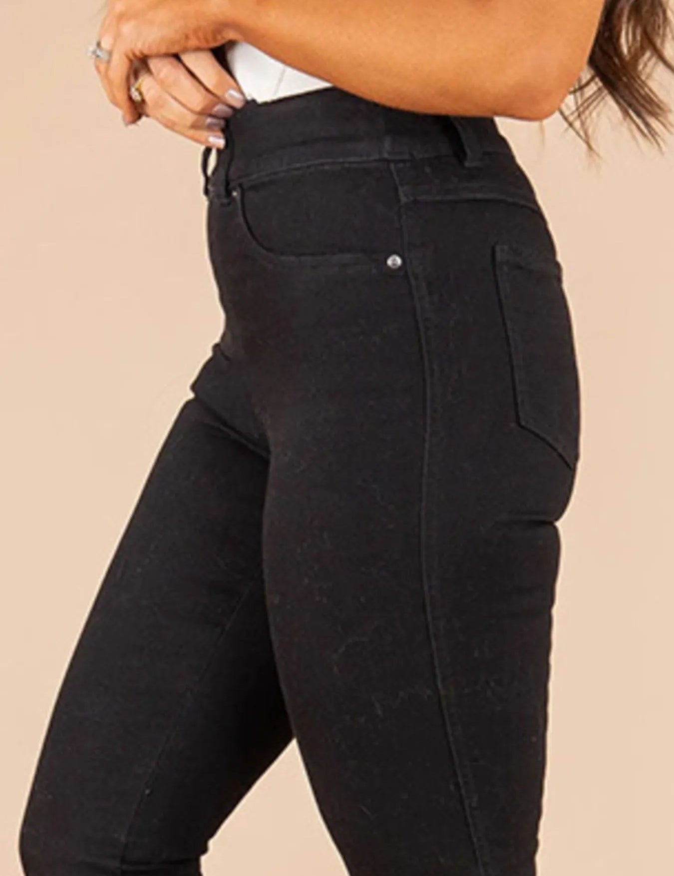 Full Size High-Waisted Flare Jeans Plus Size | Jeans Daverri Fashions
