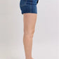Judy Blue High Waist Criss-Cross Waistband Denim Shorts