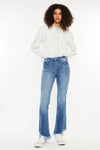 Kancan High Rise Frayed Hem Jeans - DAVERRI FASHIONS