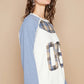 POL Plaid Number 06 Raglan Sleeve T-Shirt T-Shirts