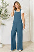 Double Take Full Size Wide Strap Overall with Pockets - DAVERRI FASHIONS