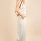 VERY J Solid Woven Top & Pants Set Outfit Sets