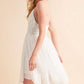 Aemi+Co Lace Detail Mini Cami Dress - DAVERRI FASHIONS
