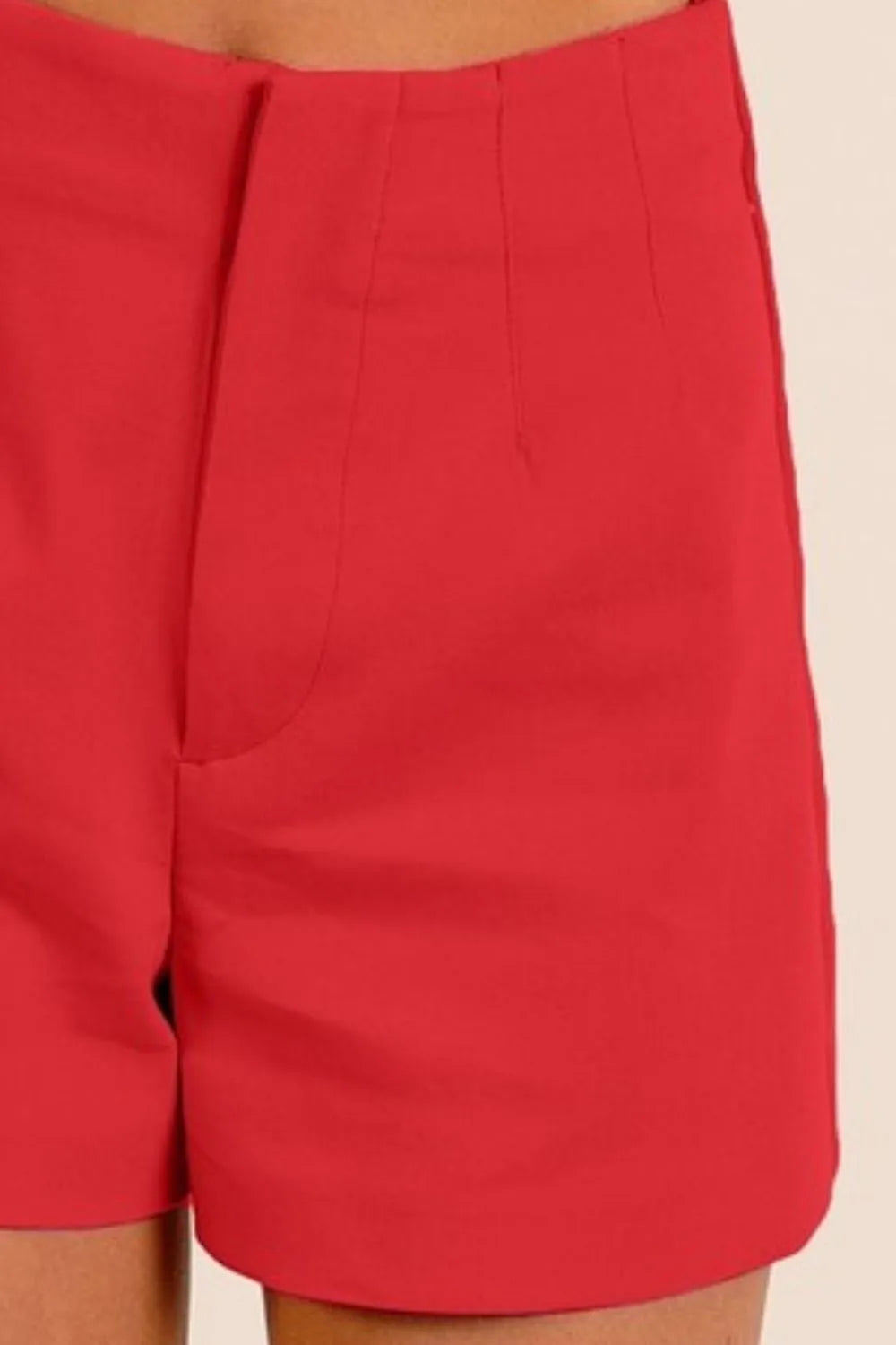 BiBi Cherry Bandless Tailored Shorts Shorts