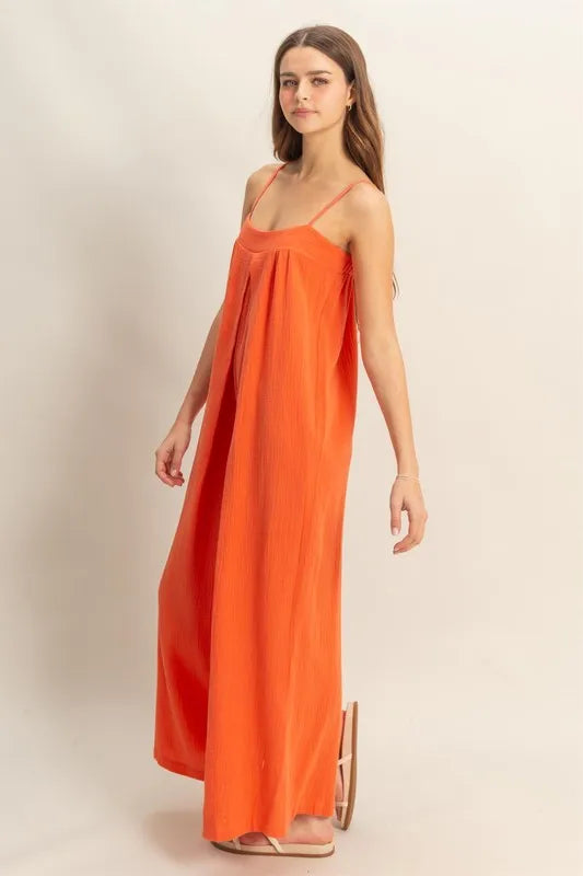 HYFVE Double Gauze Super Flowy Cami Jumpsuit Jumpsuits