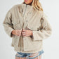 Aemi + Co Turtleneck Sherpa Jacket with Pockets Jackets