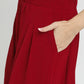 Umgee Elastic Waist Wide Leg Pants Pants