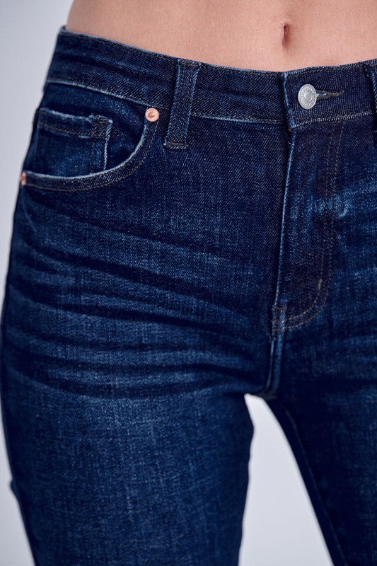 Artemis Vintage High Rise Full Length Skinny Jeans | Jeans Daverri Fashions