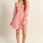 HYFVE Button Down Spaghetti Strap Mini Dress with Pockets Mini Dresses