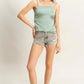 HYFVE Satin Back Tie Detail Cami