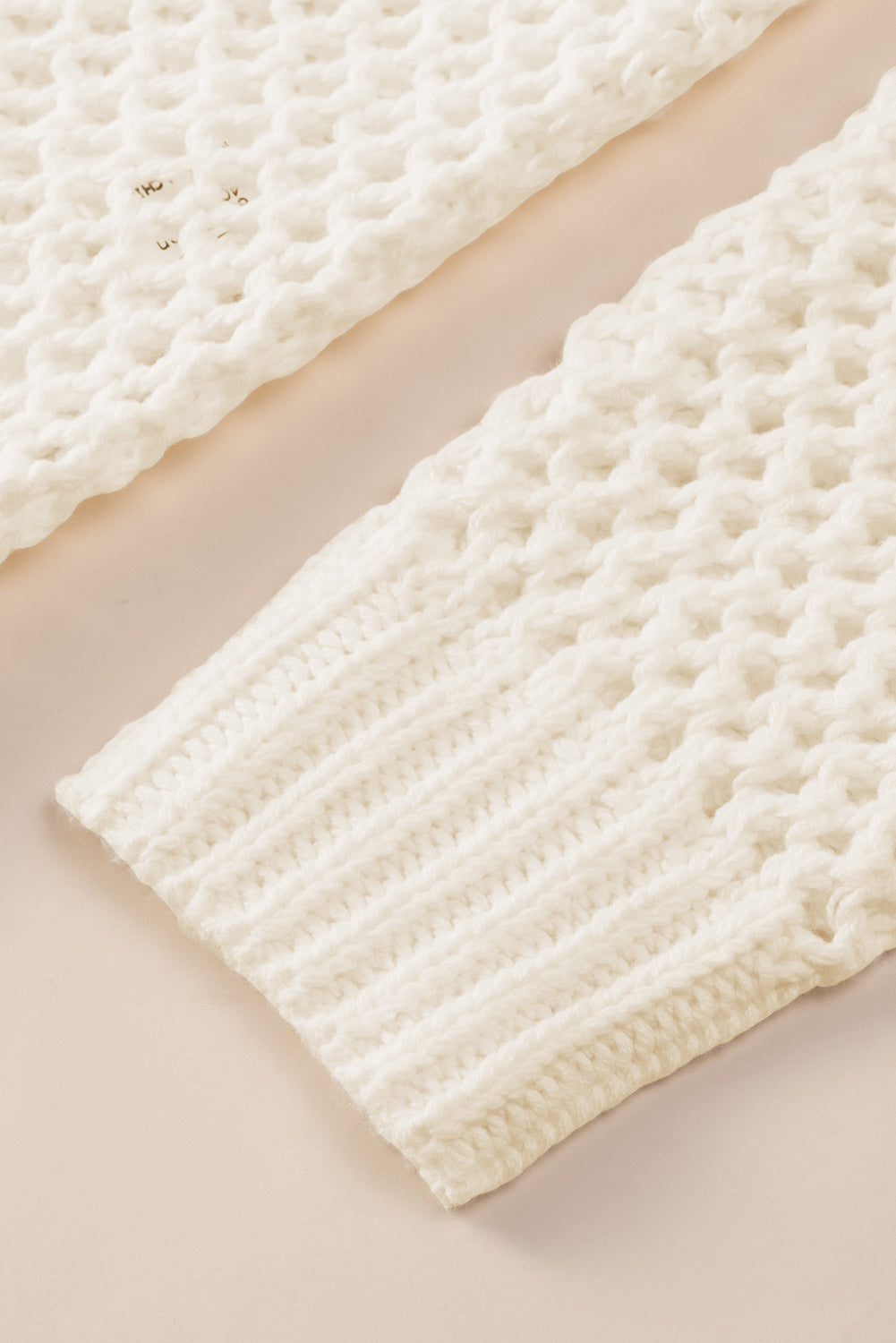 Openwork Lace-Up Hooded Sweater | Daverri Fashions