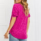 BOMBOM Carnival Vibes Animal Textured Top Tops