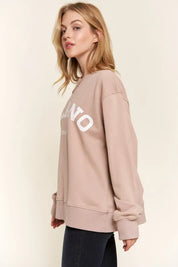 And The Why Washed Milano Pullover Sweatshirt | Sweatshirts Daverri Fashions