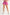 MONO B Smocked High Waist Shorts NEW ORCHID
