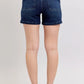 Judy Blue High Waist Back Flap Pocket Denim Shorts
