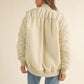 MABLE Back Ruched Utiltiy Bomber Jacket