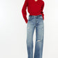 Kancan Distressed High Waist Bootcut Jeans Jeans