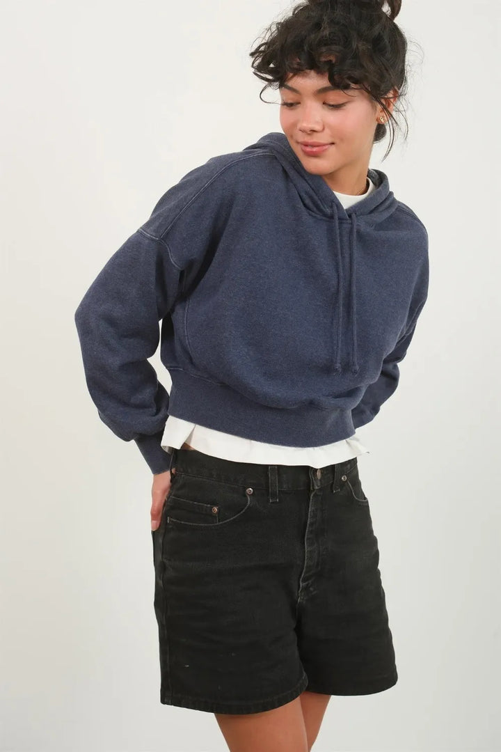 HYFVE Drop Shoulder Cropped Hoodie | Hoodies Daverri Fashions