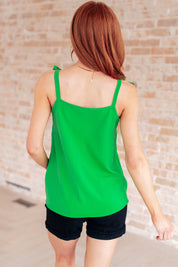 Shoulder Tied Tank Top | Tank Tops Daverri Fashions