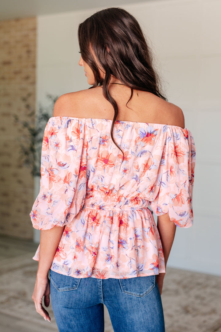 A Powerful Force Square Neck Balloon Sleeve Blouse Tops