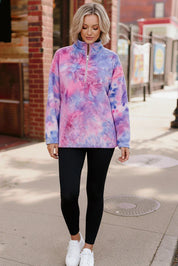 Pastel Skies Fleece Pullover | Daverri Fashions