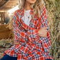 The Fireside Crush Plaid Button Down - DAVERRI FASHIONS