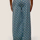Daverri Polka Dot Wide Leg Jeans