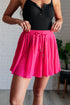 Bet Your Bottom Dollar Skirt in Hot Pink Bottoms