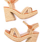 Rope Woven Heel Sandals Sandals