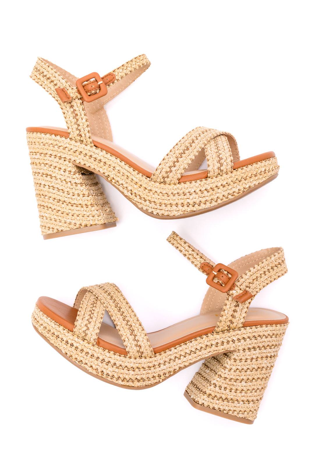 Rope Woven Heel Sandals Sandals