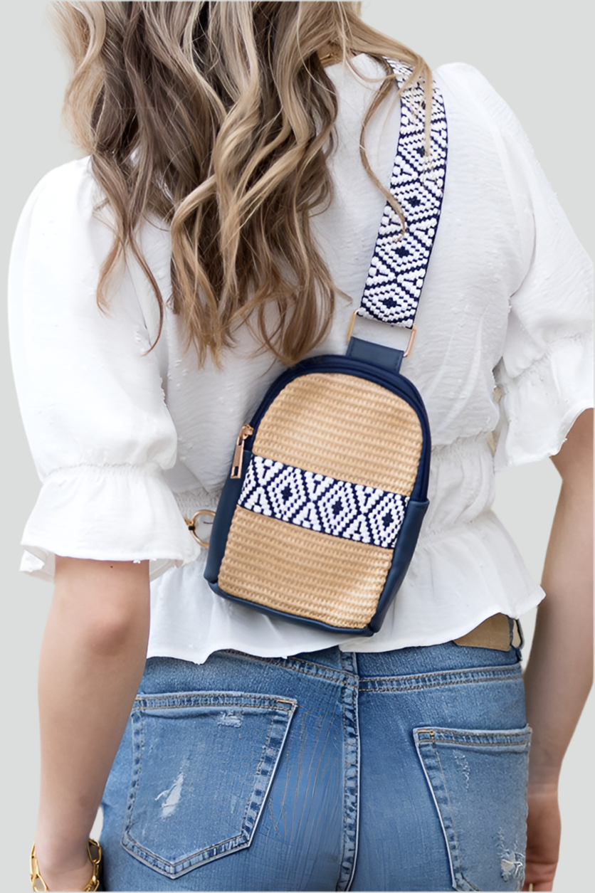 Woven Guitar Strap Sling Bag Sling Bags
