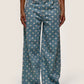 Daverri Polka Dot Wide Leg Jeans